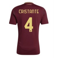 Camiseta AS Roma Bryan Cristante #4 Primera Equipación 2024-25 manga corta